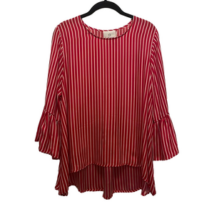LaRoque original bell sleeve striped top